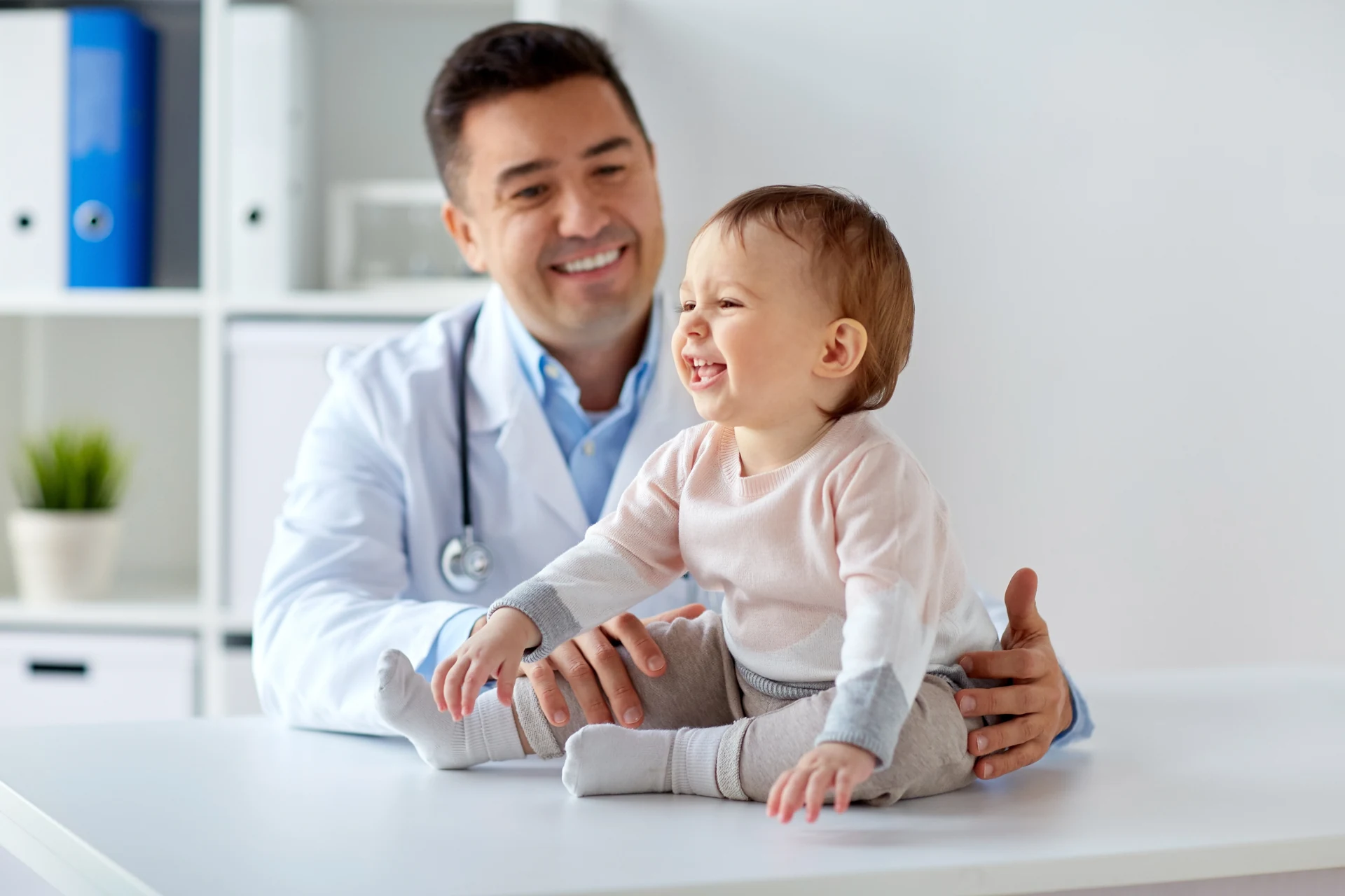 Doctor With Baby